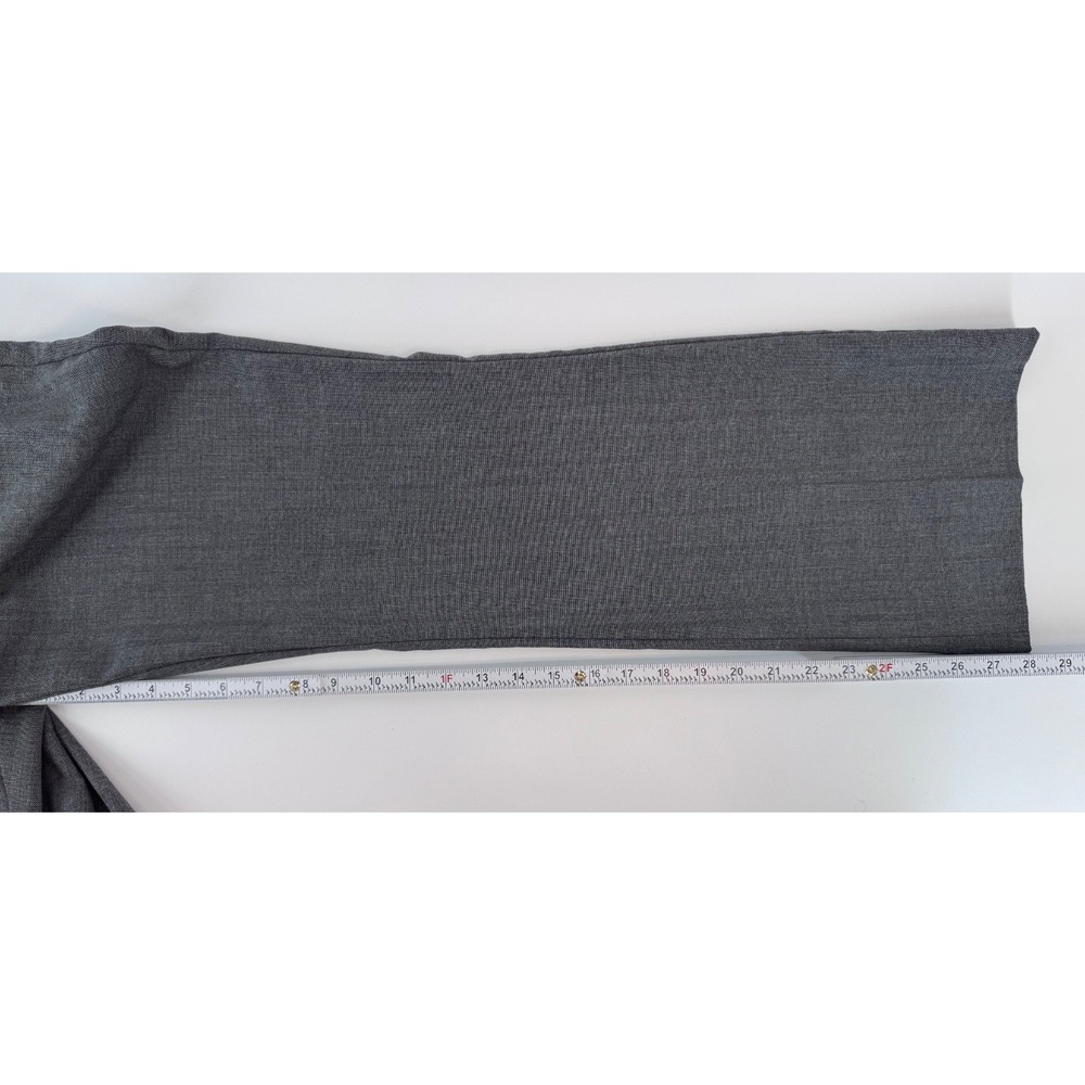 Worthington Women's Gray Dress Pants Size 8 Modern Fit Flat Front Work Slacks - Picture 15 of 16